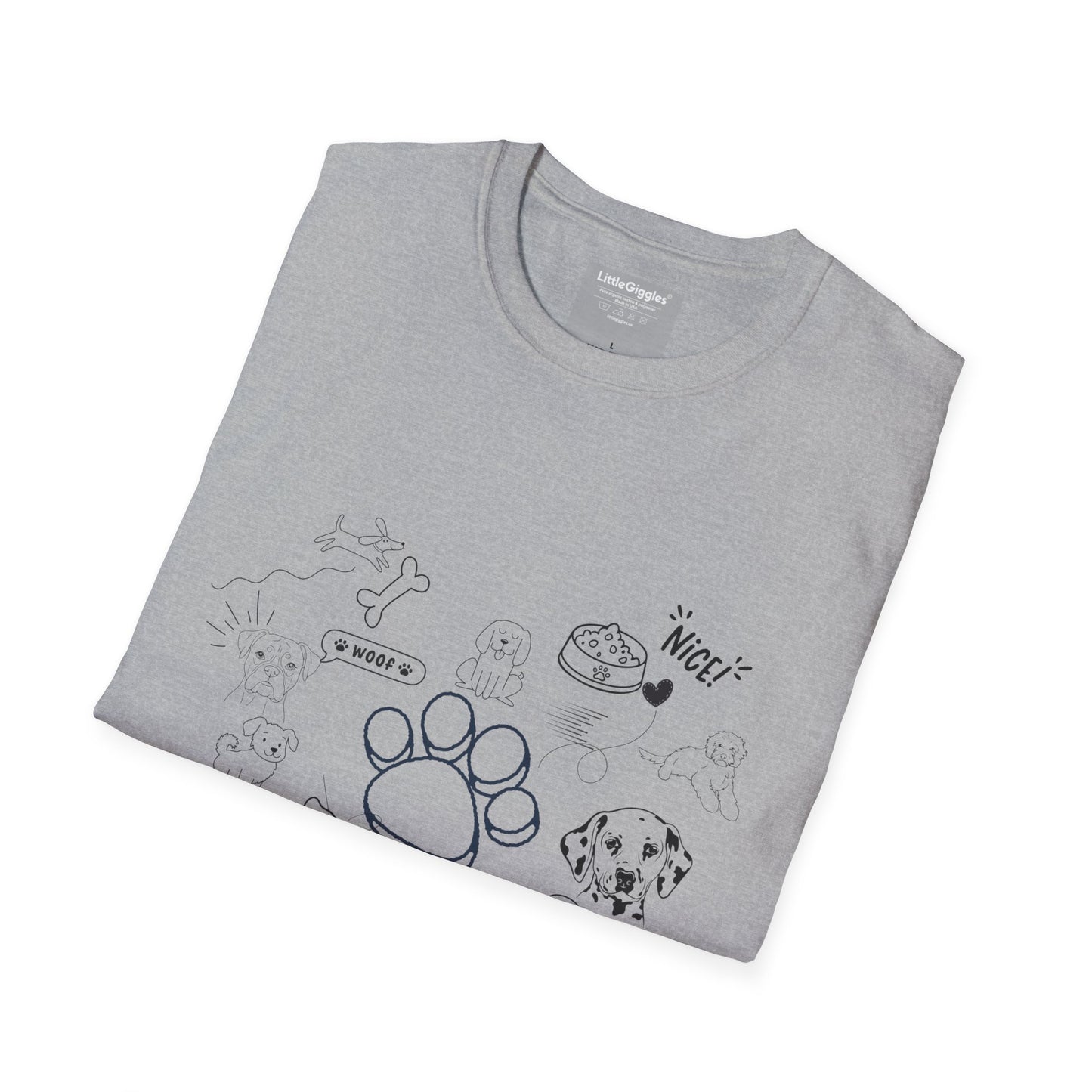 Playful Pet-Themed Unisex T-Shirt