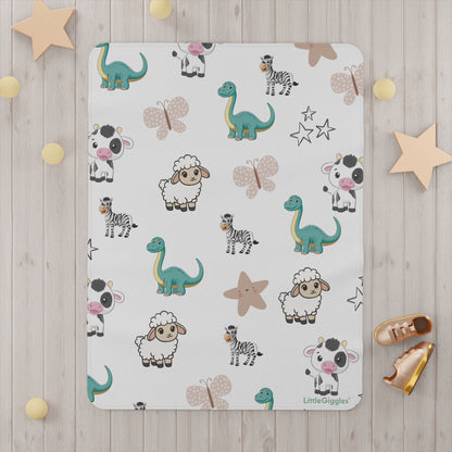 Animal Toddler Blanket