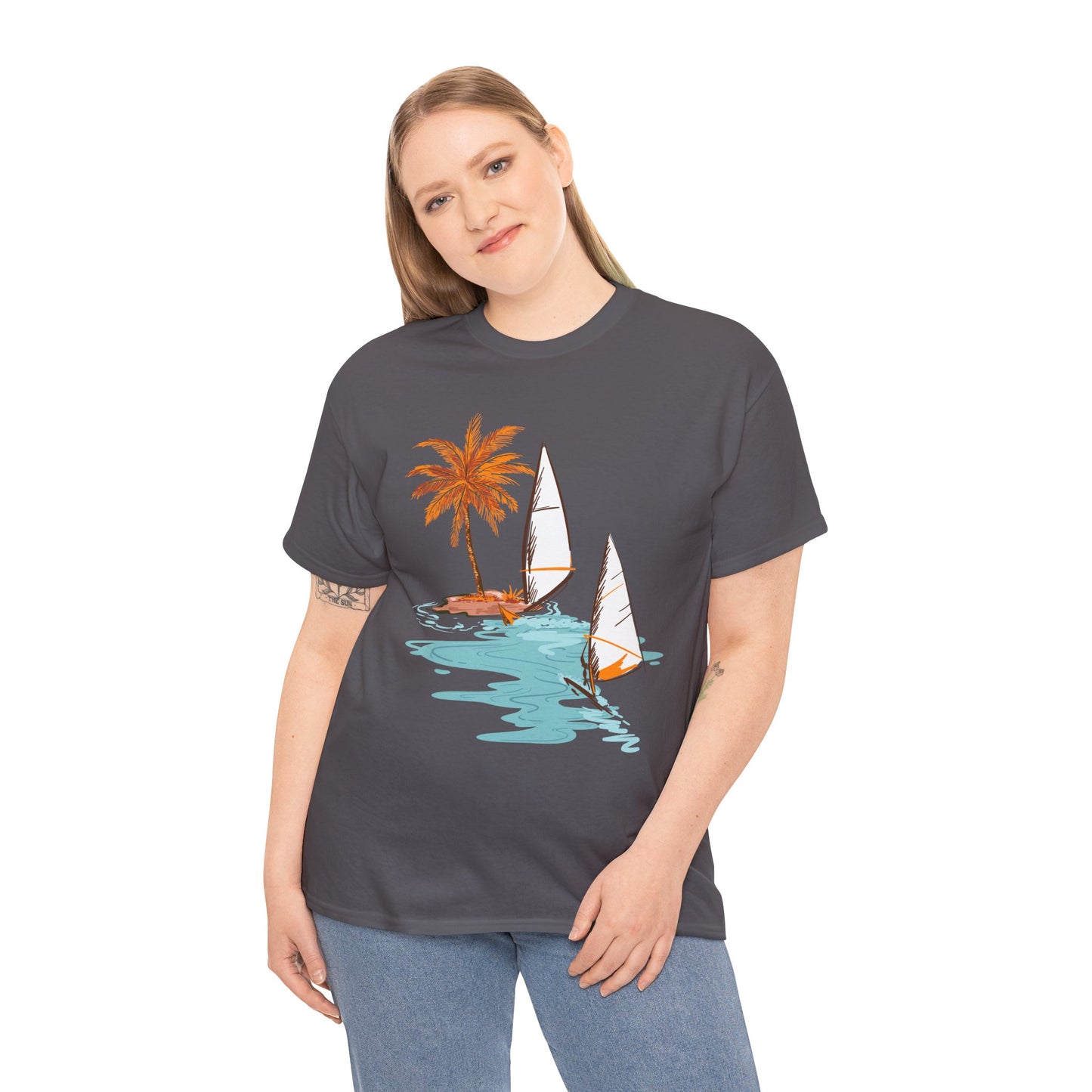 Beach Vibes Unisex Heavy Cotton Tee