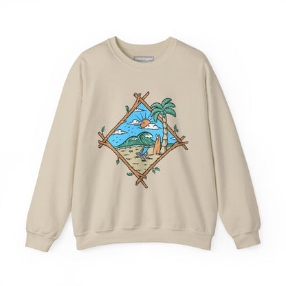 Beach Vibes Crewneck Sweatshirt