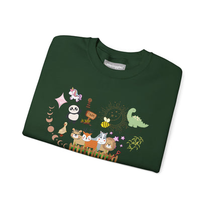 Farm Animal Crewneck Sweatshirt