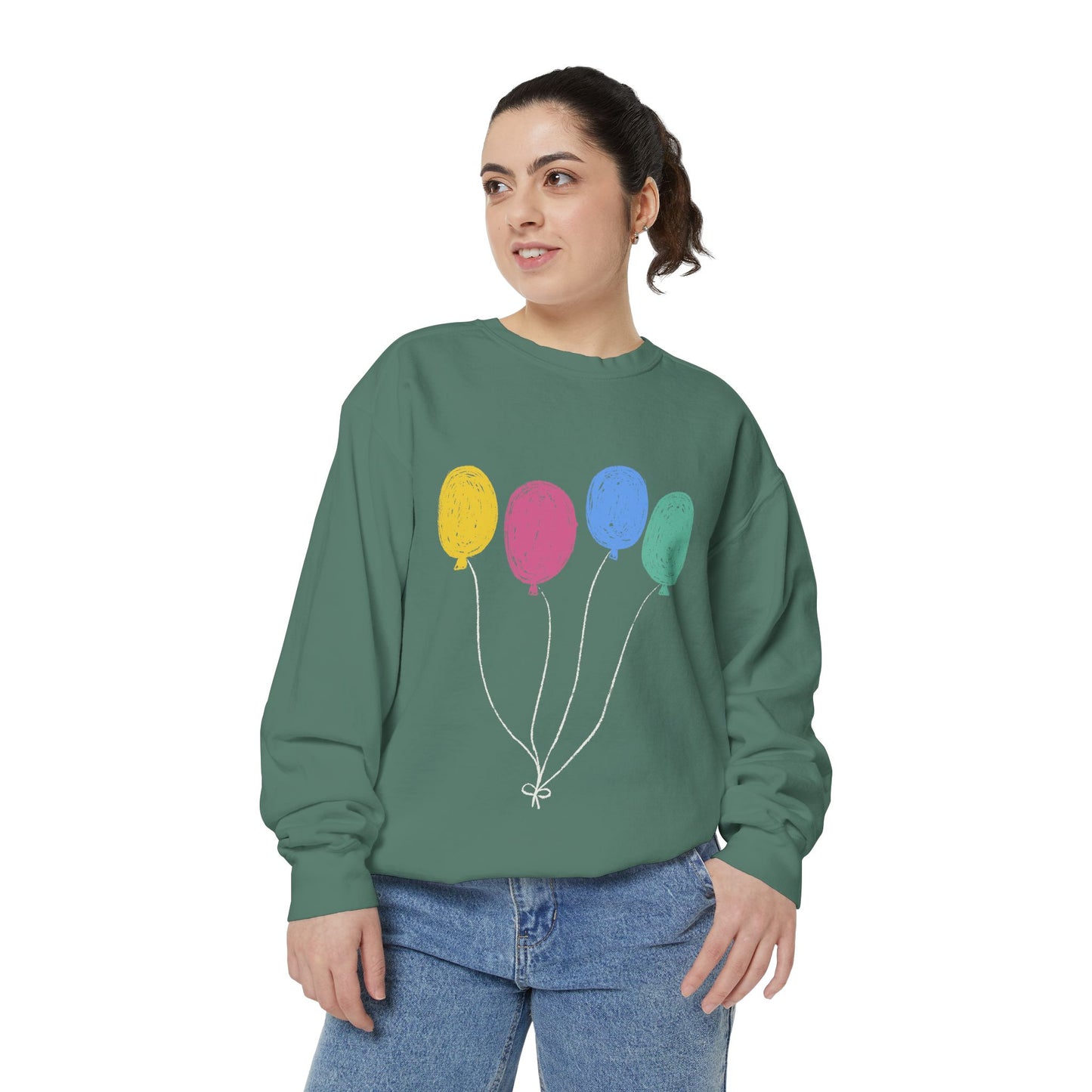 Colorful Balloon Design Unisex Sweatshirt