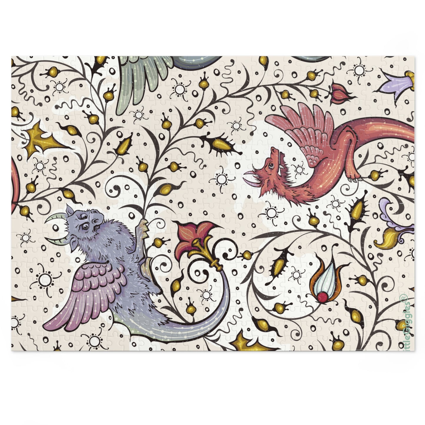 Kids Educational Jigsaw Puzzle with Tin