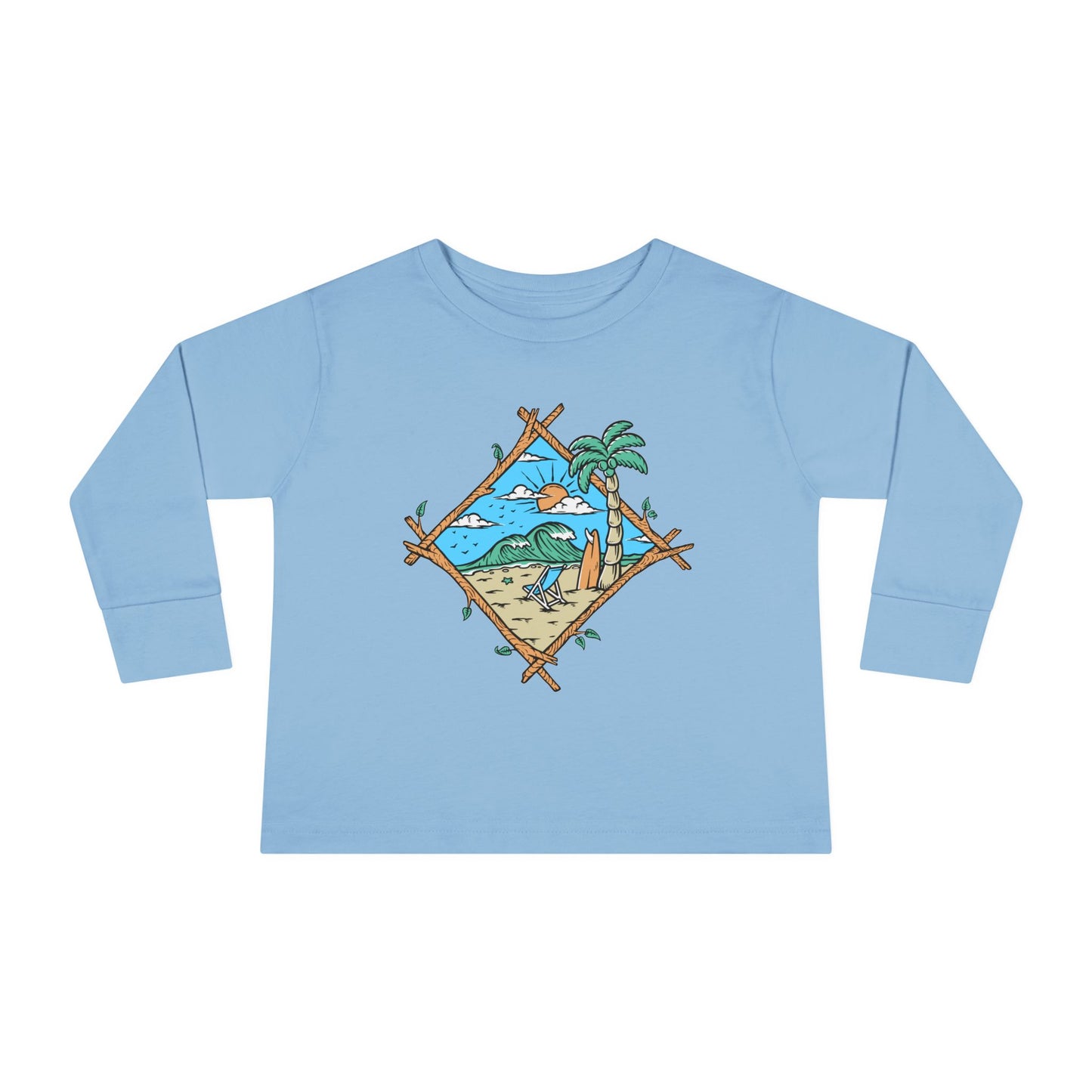 Tropical Toddler Long Sleeve Tee
