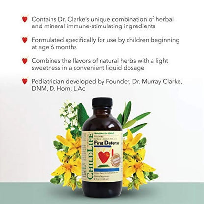 Childlife Essentials First Defense for Infants, Babys, Kids, Toddlers, Children, and Teens, 4-Ounce