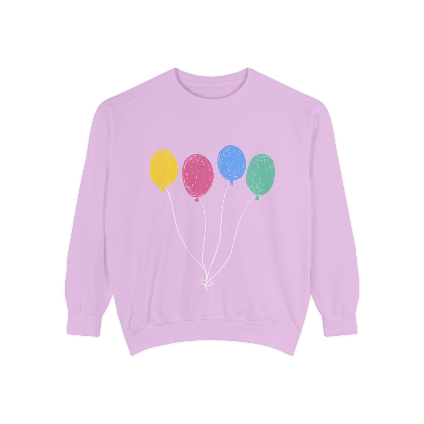 Colorful Balloon Design Unisex Sweatshirt
