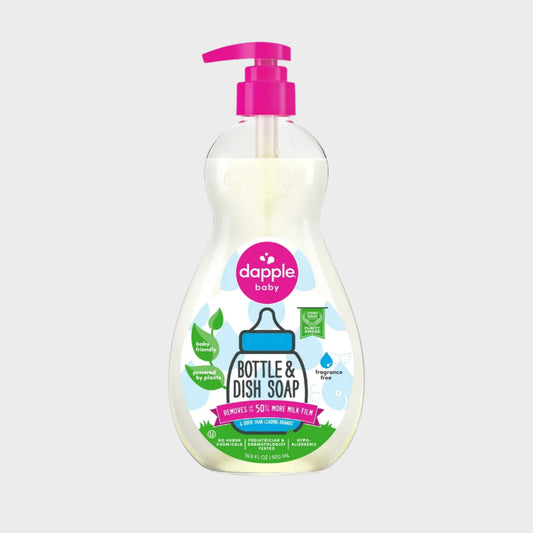 Baby Bottle and Dish Soap for Baby Products, Fragrance-Free, 16.9 Fl Oz