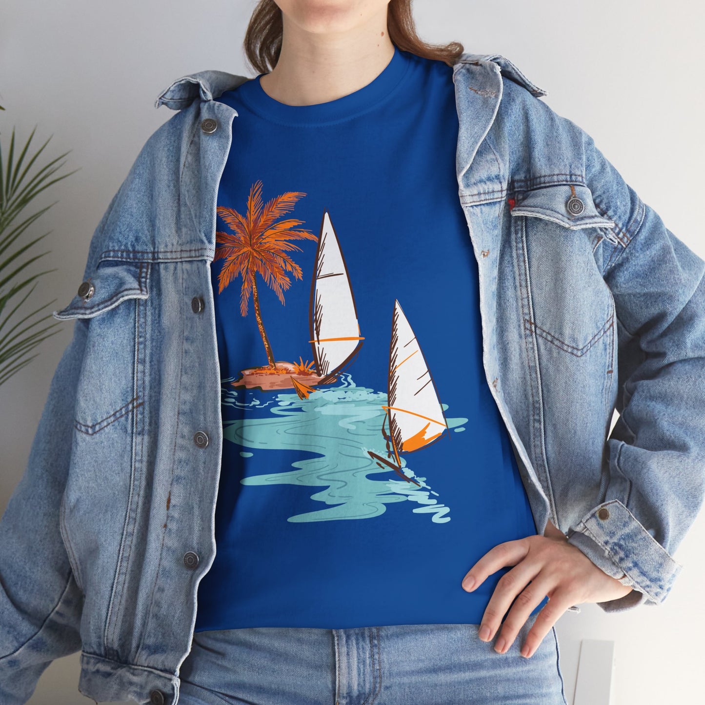 Beach Vibes Unisex Heavy Cotton Tee