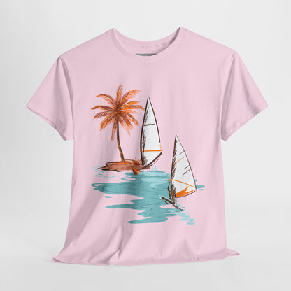 Beach Vibes Unisex Heavy Cotton Tee