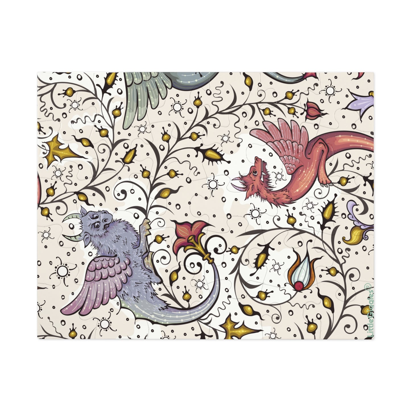 Kids Educational Jigsaw Puzzle with Tin