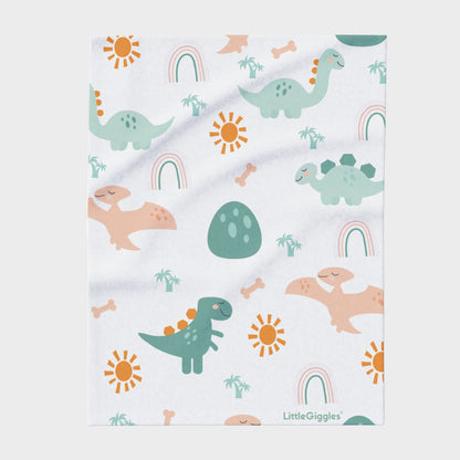 Dinosaur Fleece Blanket