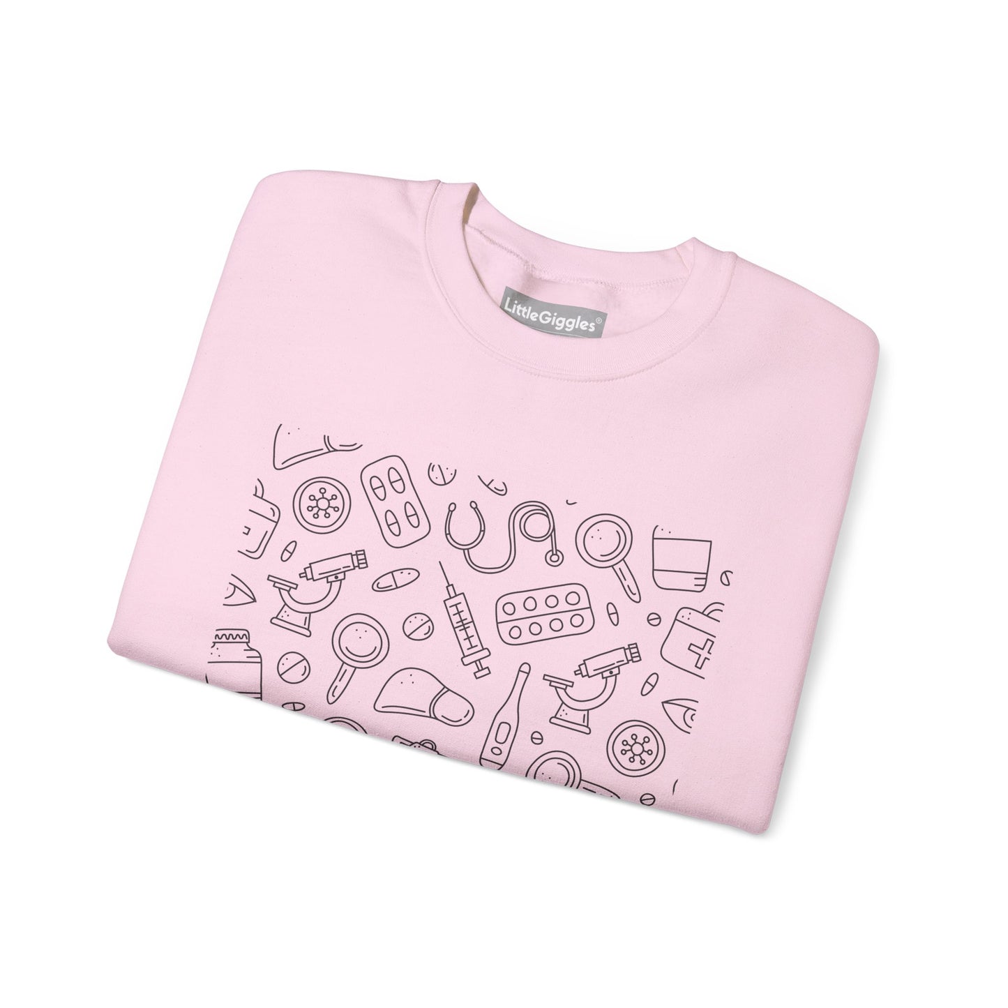 Doodle Chic Artisanal Sweatshirt