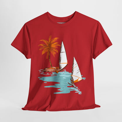 Beach Vibes Unisex Heavy Cotton Tee