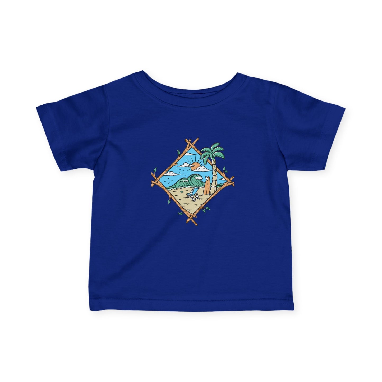 Infant Beach Scene Tee