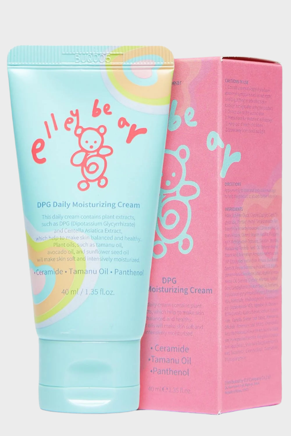 Daily Baby Moisturizing Cream | Korean Baby Face Cream for Sensitive Skin | Hypoallergenic & Vegan Formula with Tamanu Oil | Hydrating Moisturizer for Dry Skin (1.35 Fl Oz)