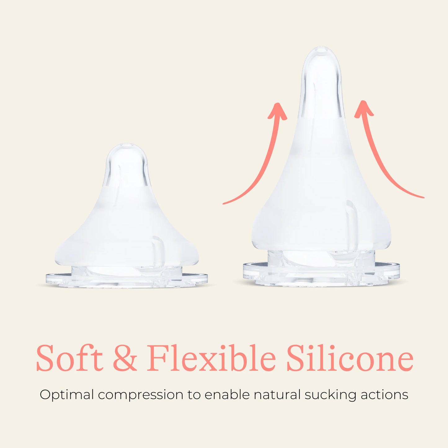 Naturalwave Baby Bottle Nipples, Slow Flow, 2 Ct