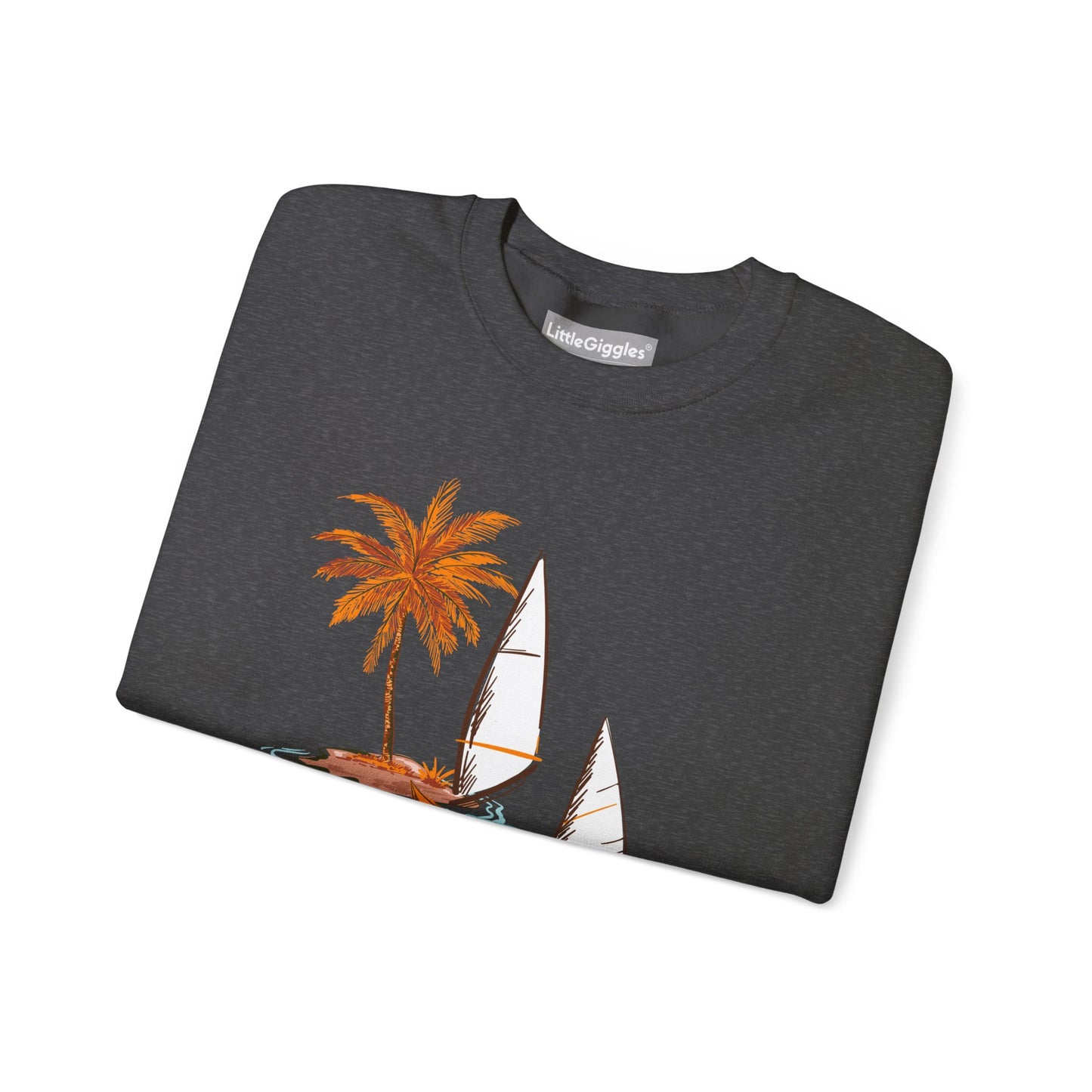Tropical Chic Artisanal Sweatshirt