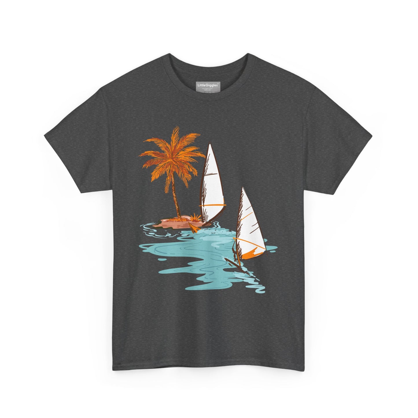 Beach Vibes Unisex Heavy Cotton Tee