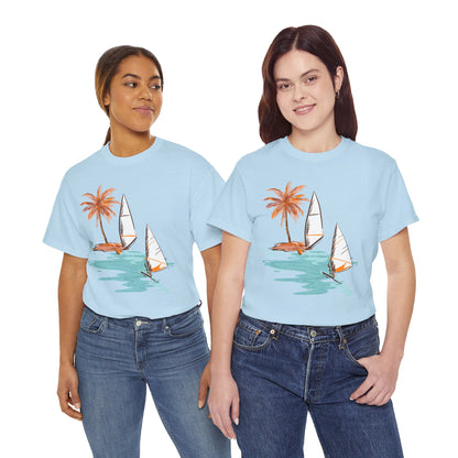Beach Vibes Unisex Heavy Cotton Tee