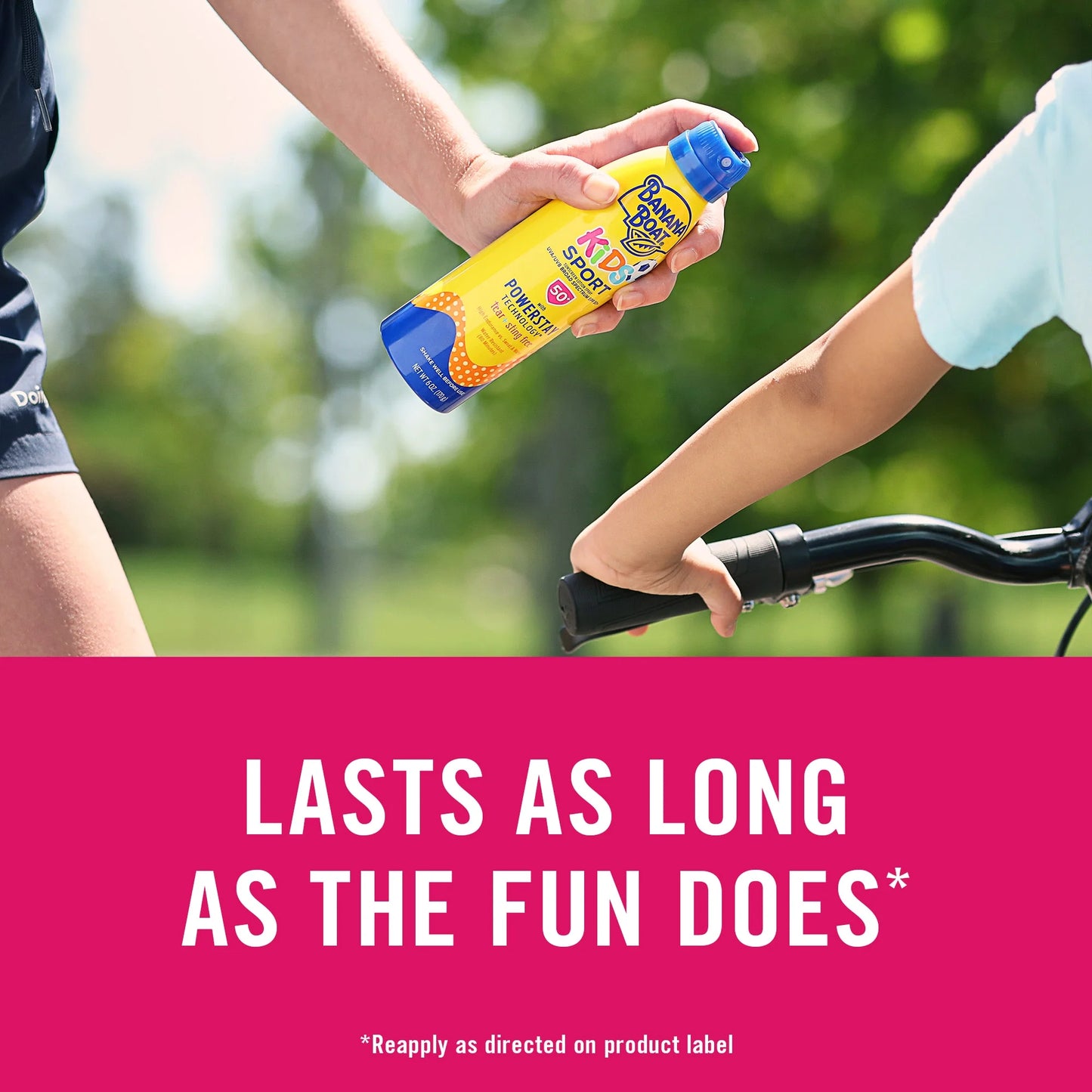 Kids Sport Sunscreen Spray Lotion SPF 50, 6Oz