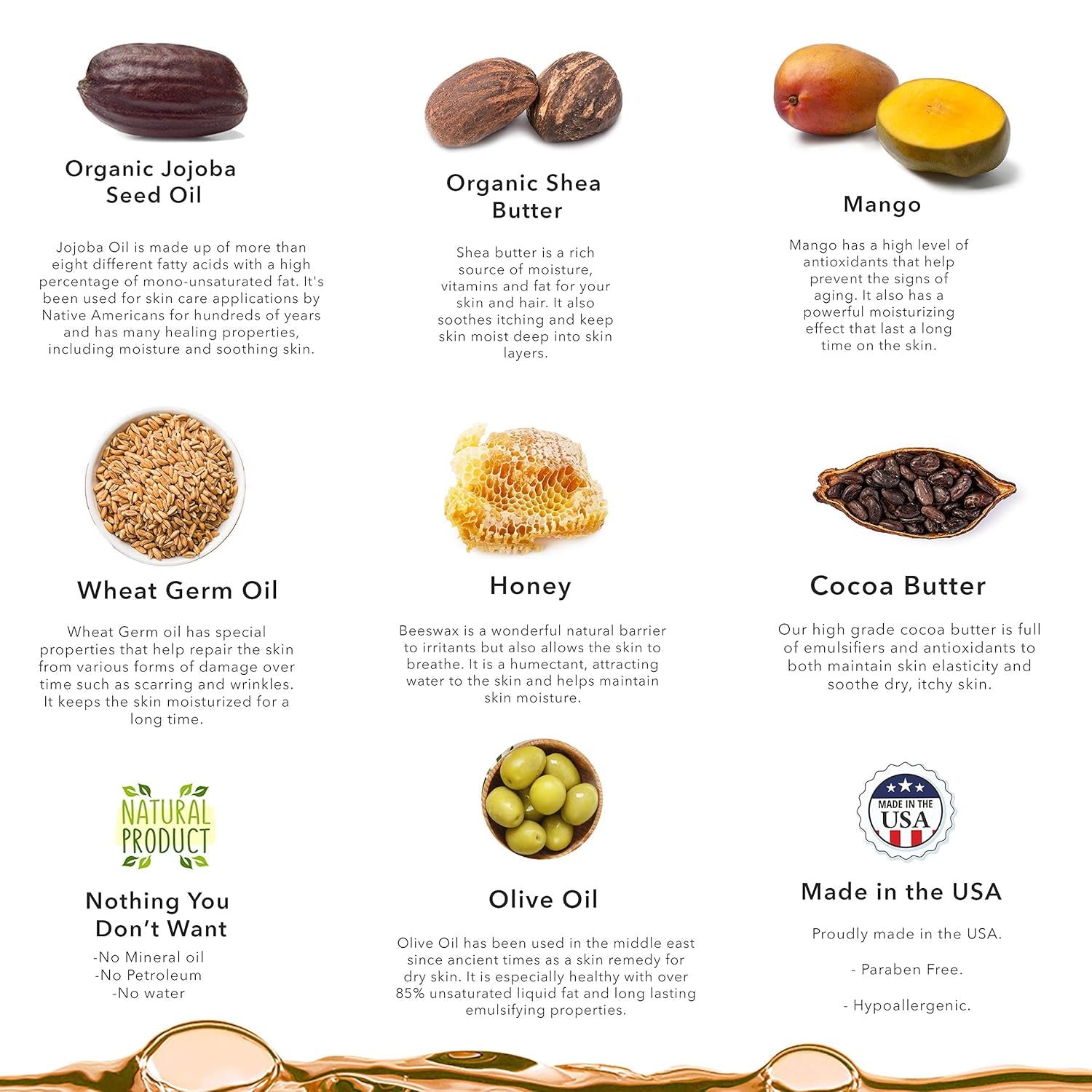 Silk & Honey 8 Oz - Pregnancy Safe Moisturizing Lotion - Made with Natural Ingredients - Use Twice Daily for Moist, Soft Skin