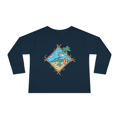 Tropical Toddler Long Sleeve Tee