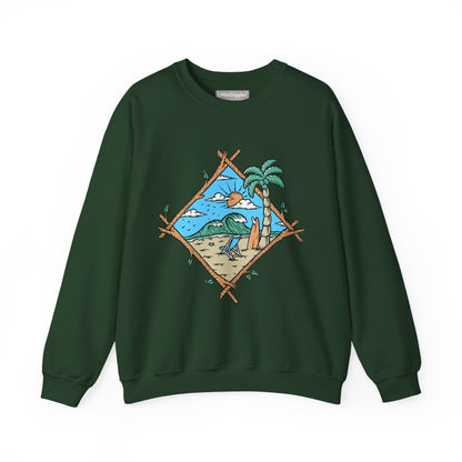 Beach Vibes Crewneck Sweatshirt