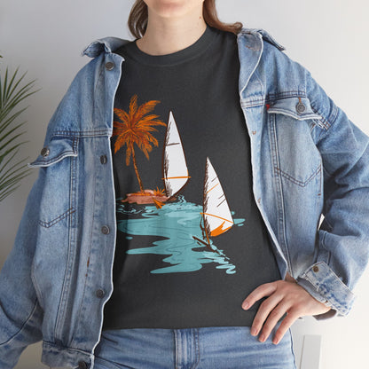 Beach Vibes Unisex Heavy Cotton Tee