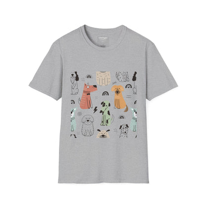 Playful Pet-Themed Unisex T-Shirt
