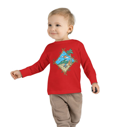 Tropical Toddler Long Sleeve Tee