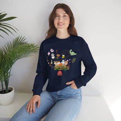 Farm Animal Crewneck Sweatshirt