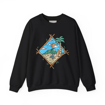 Beach Vibes Crewneck Sweatshirt