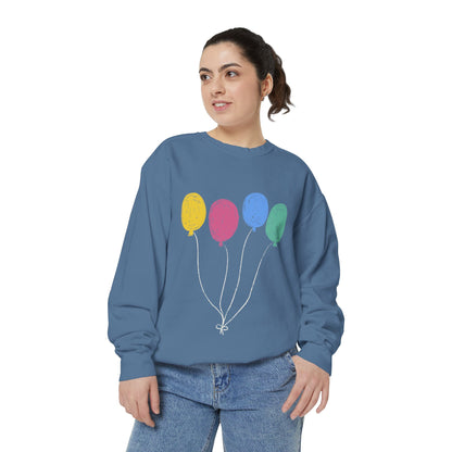 Colorful Balloon Design Unisex Sweatshirt