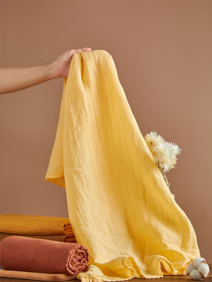 2 Pieces Set Baby Muslin Swaddle Blanket