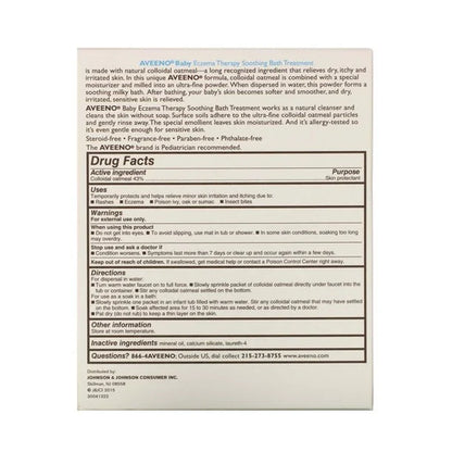 Baby Soothing Bath Treatment W/ Colloidal Oatmeal, 3.75Oz, 3-Pack