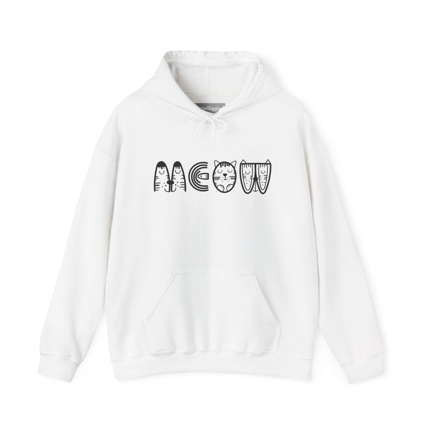 Cozy Meow Themed Hoodie