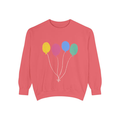 Colorful Balloon Design Unisex Sweatshirt