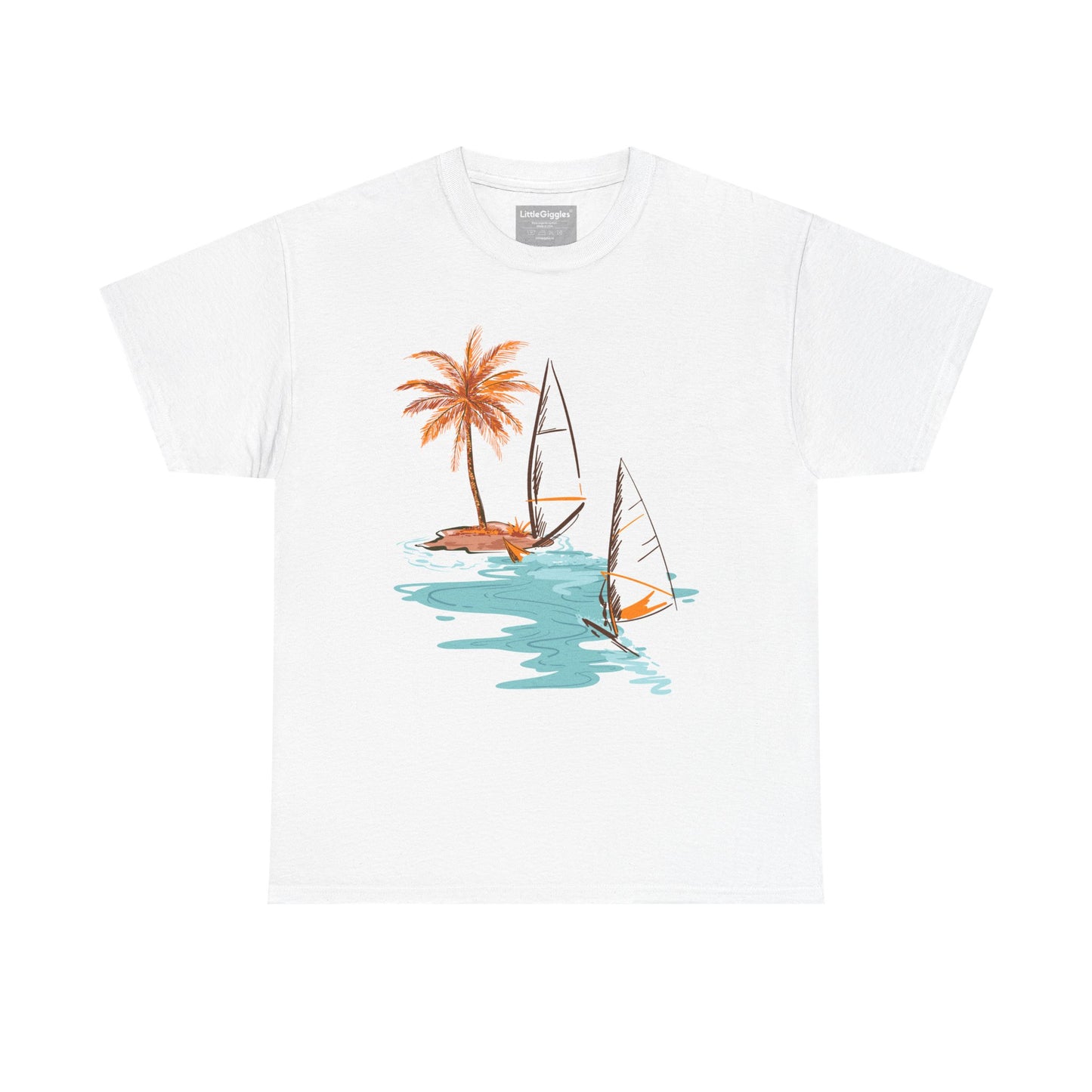Beach Vibes Unisex Heavy Cotton Tee
