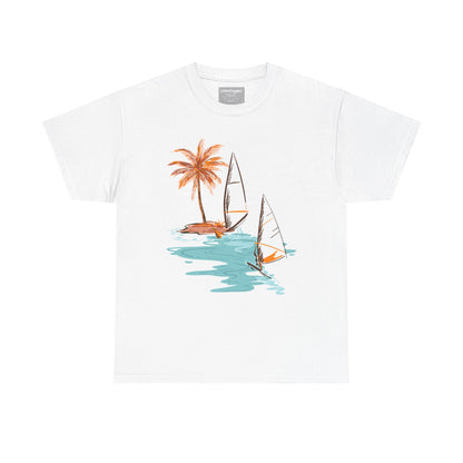 Beach Vibes Unisex Heavy Cotton Tee