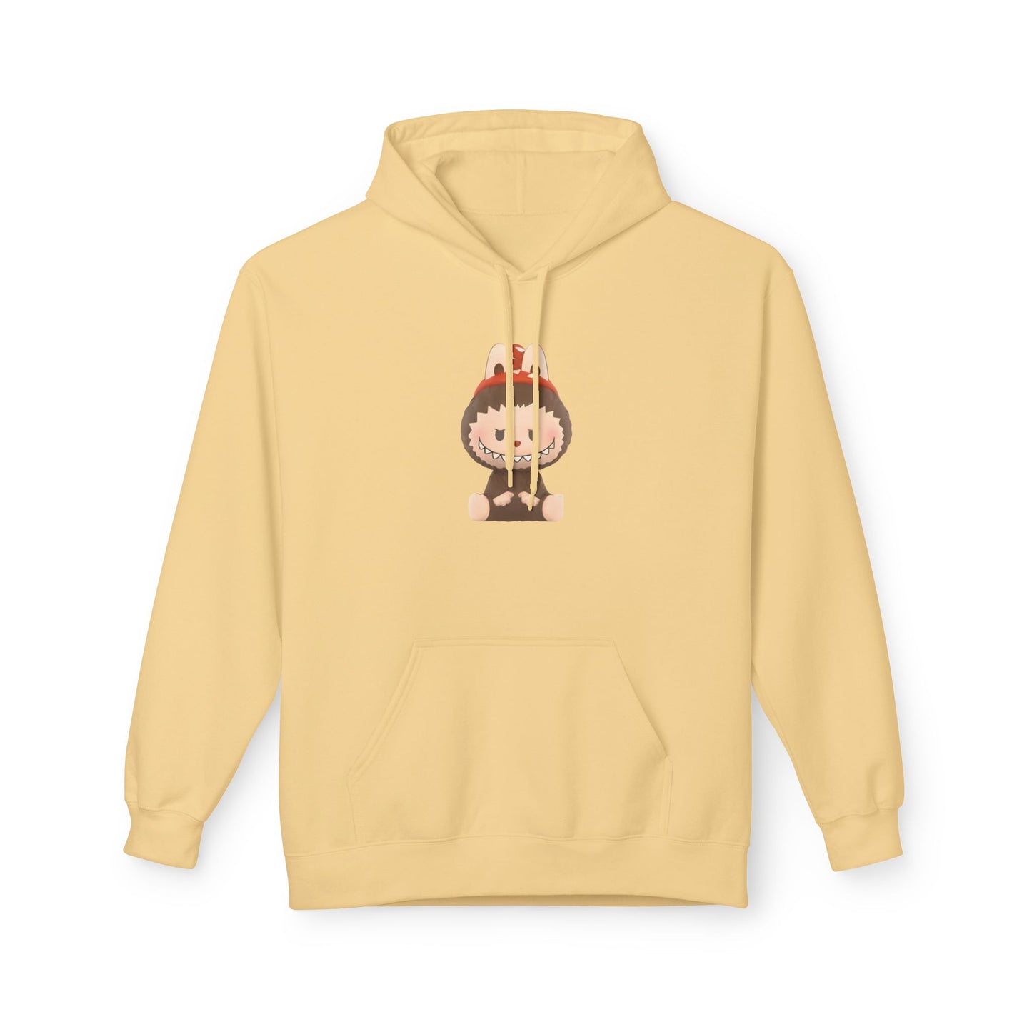 Labubu Character Fleece Hoodie
