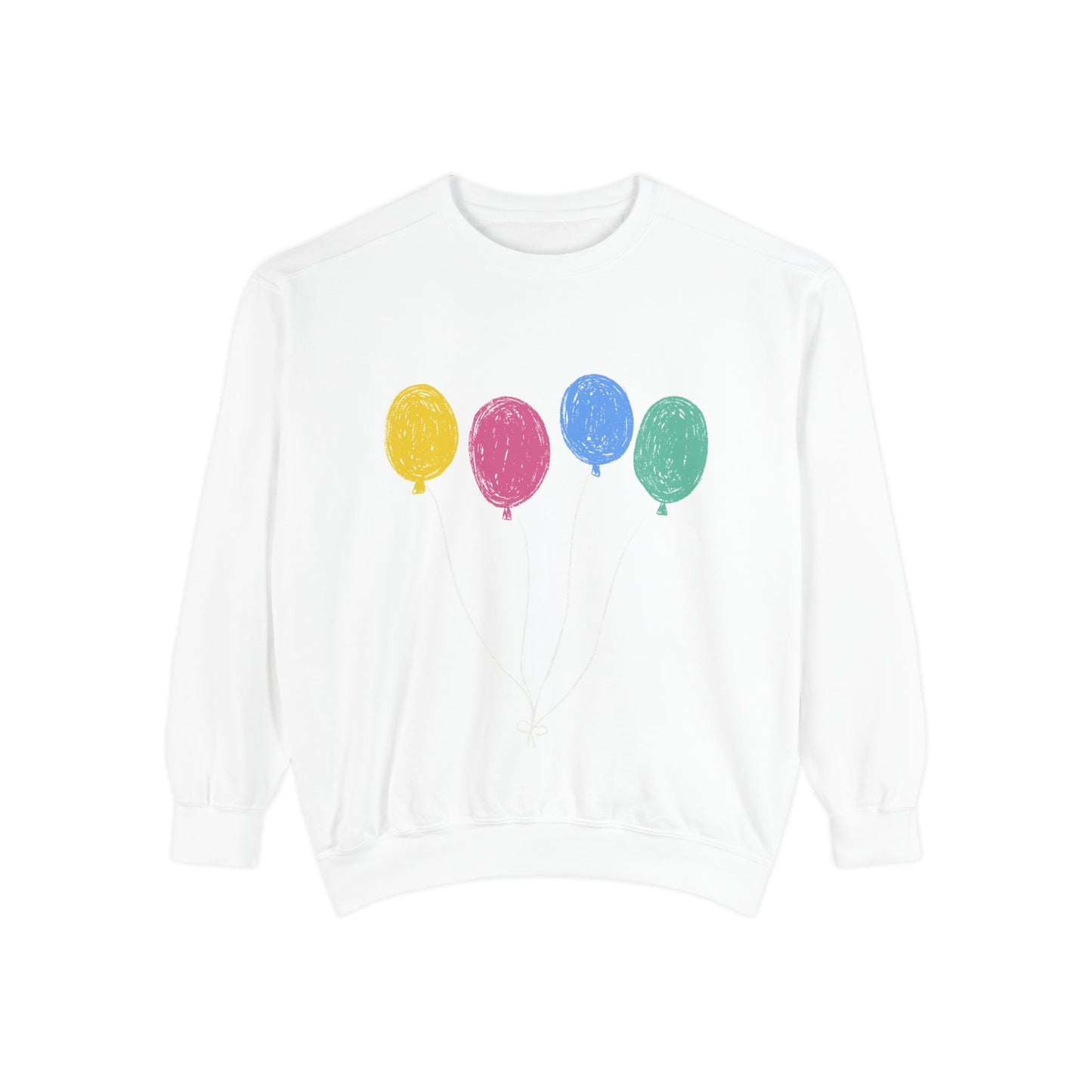 Colorful Balloon Design Unisex Sweatshirt