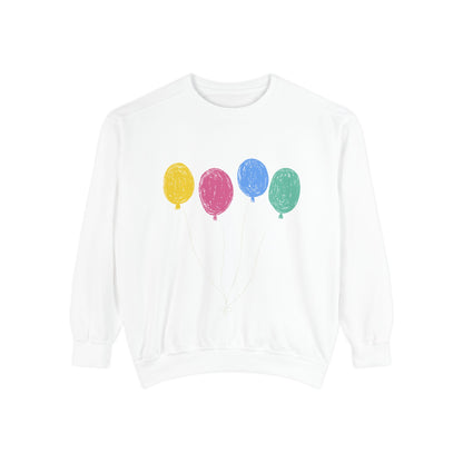 Colorful Balloon Design Unisex Sweatshirt