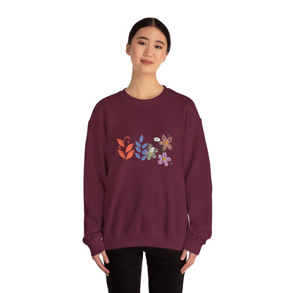 Floral Chic Artisanal Sweatshirt