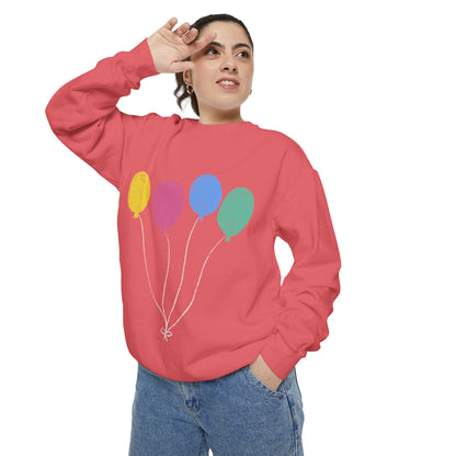 Colorful Balloon Design Unisex Sweatshirt