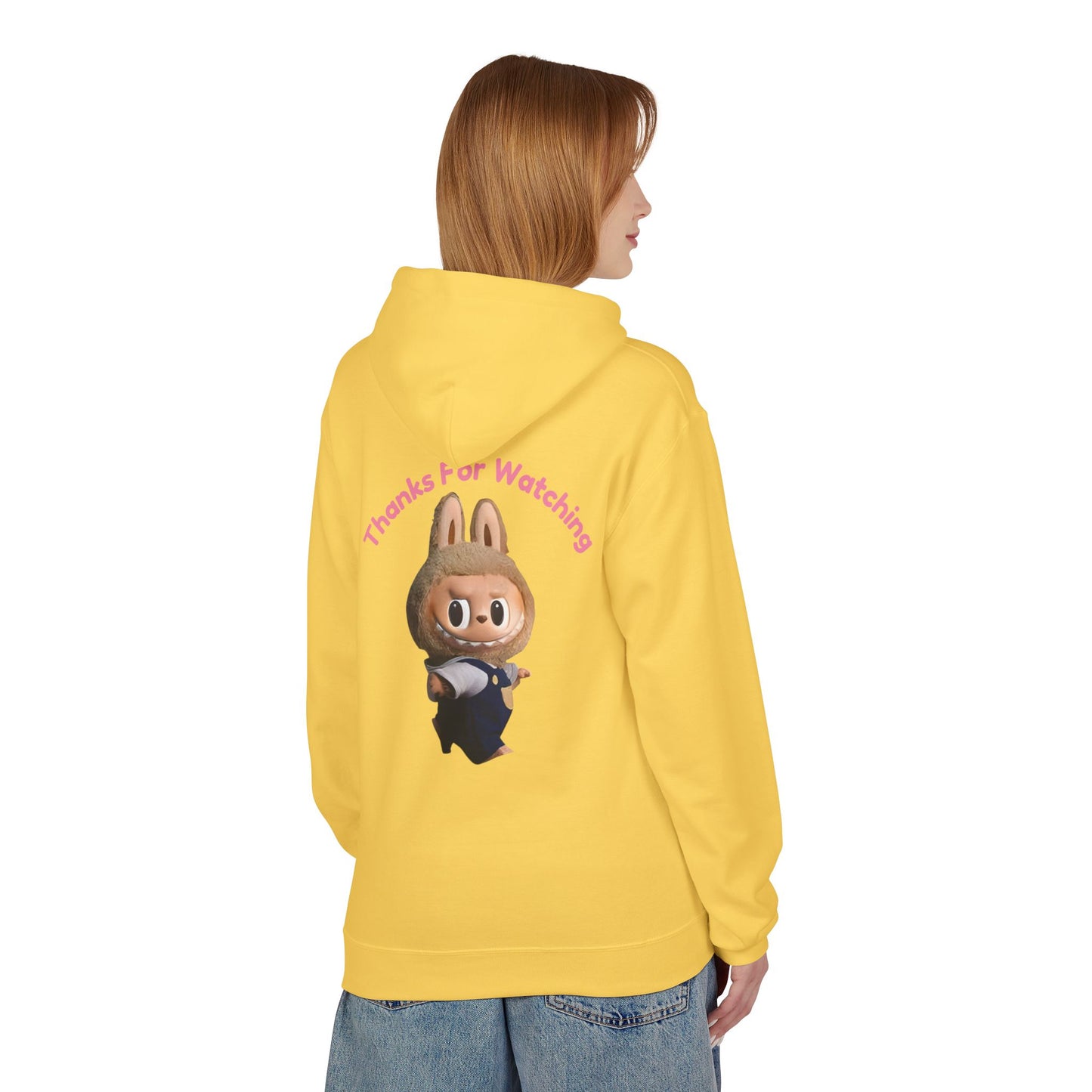 Labubu Character Fleece Hoodie