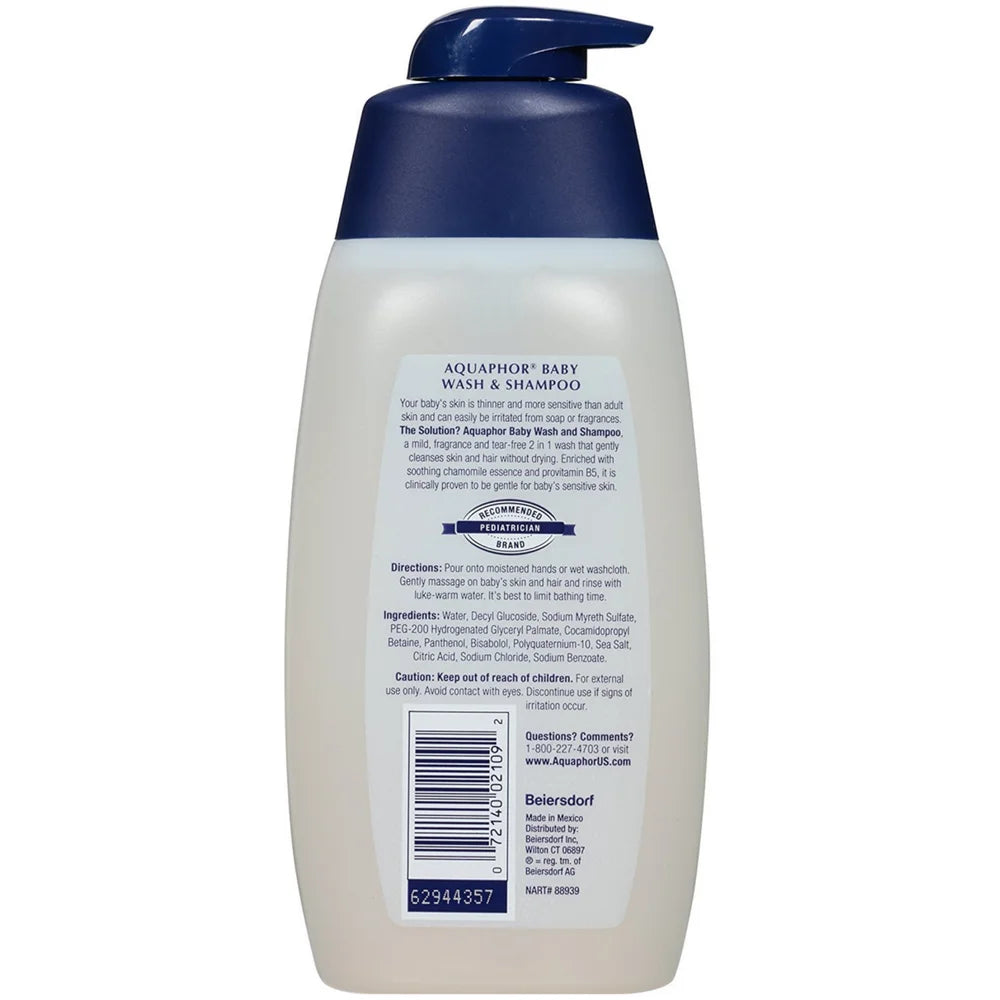 Baby Wash & Shampoo 16.9 Oz (Pack of 2)