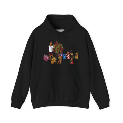 Cozy Family Themed Hooded Sweatshirt