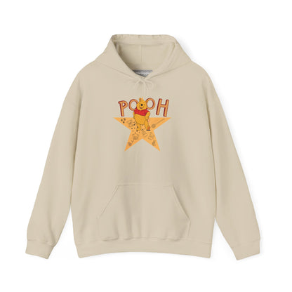 Pooh Themed Hooded Sweatshirt