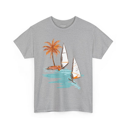 Beach Vibes Unisex Heavy Cotton Tee