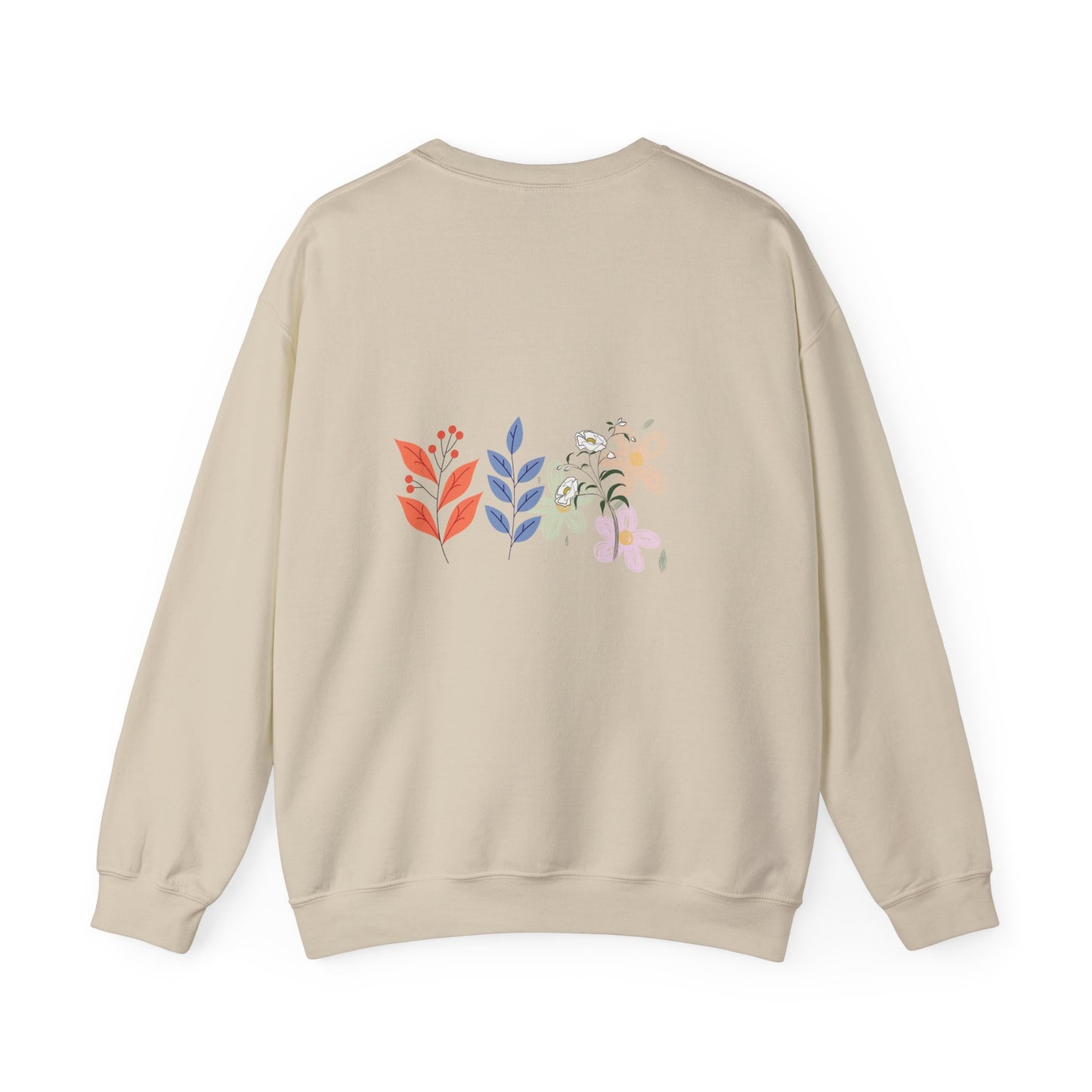 Floral Chic Artisanal Sweatshirt